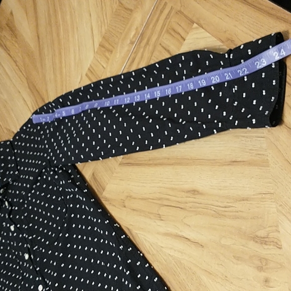 a.n.d eawy Collared Button Down Front Pocket Long Sleeve Textured S Top - Picture 8 of 13